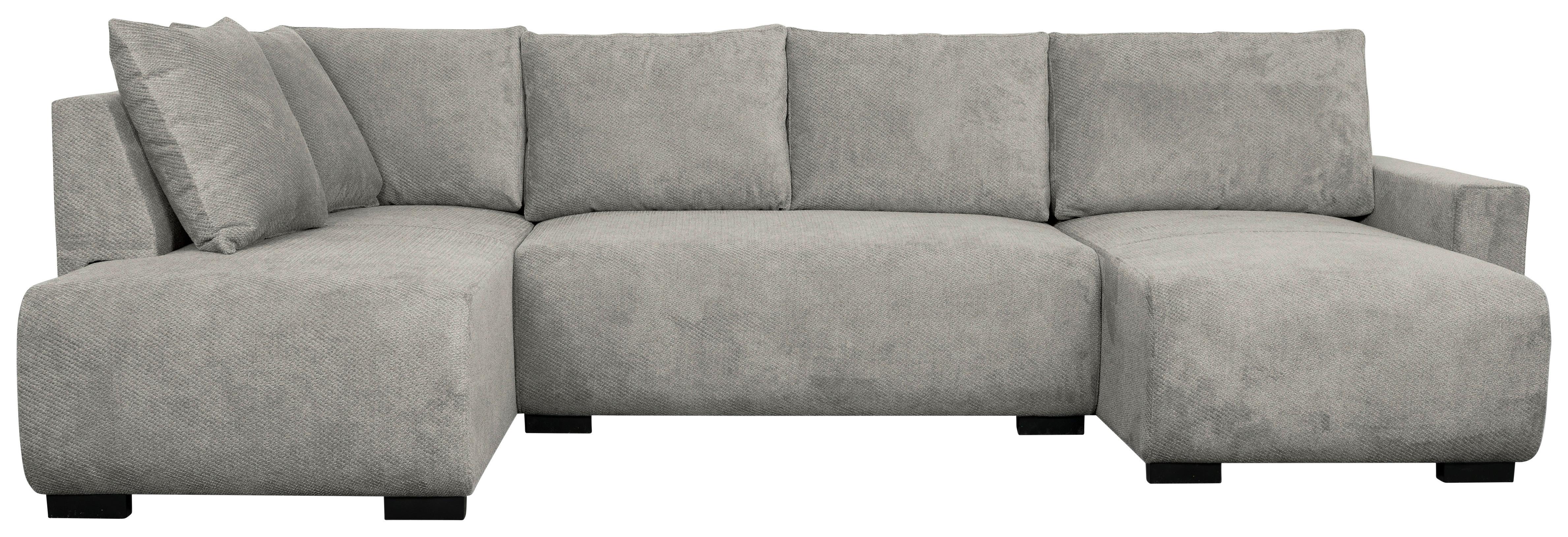 Canapea modulara VERONICE - albastru/gri deschis, Trend, textil (171/313/141cm) - Modern Living