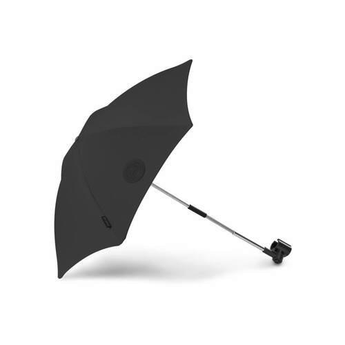 PARASOL PRZECIWSŁONECZNY 526000520 SONNENSCHIRM - beżowy/kolor srebrny, Basics, tworzywo sztuczne/metal (73,5/43,5cm) - Cybex