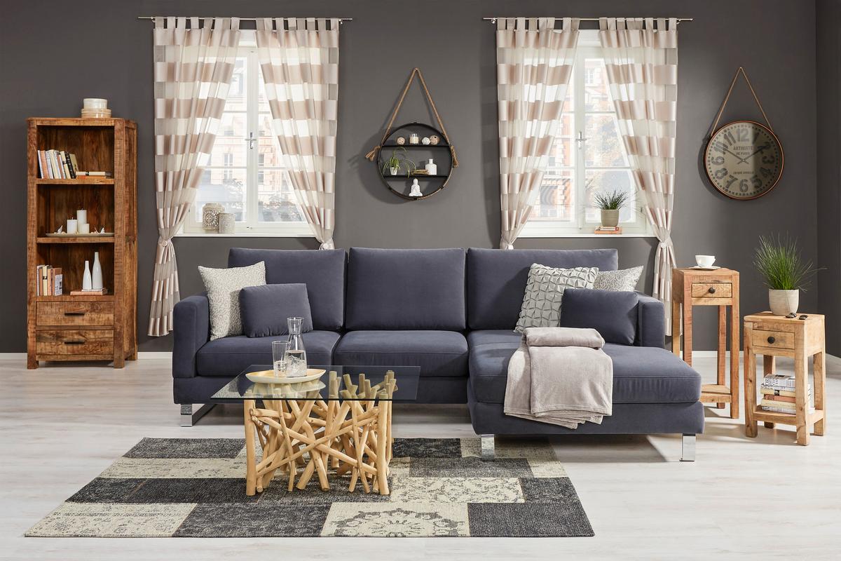 Regal Industry - prirodne boje, Lifestyle, drvo (67/180/42cm) - Zandiara