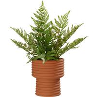 Kaspó Átm./ma.: Kb. 16/18cm Lilian - barna, Basics, kerámia (16/18cm) - Modern Living