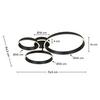 LED-TAKLAMPA STAR - svart, Modern, metall/plast (64,5/74,5/14cm) - Mömax