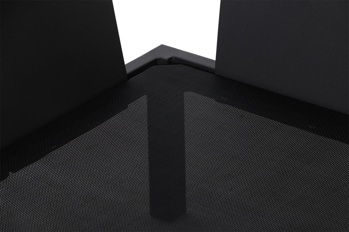 Modul-Loungegarnitur 4-tlg. Grau Teakholz - Anthrazit/Grau, KONVENTIONELL, Holz/Textil (252/84/252cm) - Siena Garden