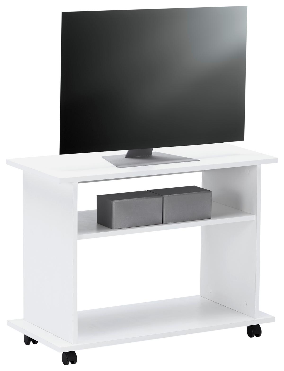 Măsuță TV MX 182 - alb, Modern, material pe bază de lemn (80/60,1/38cm) - Modern Living