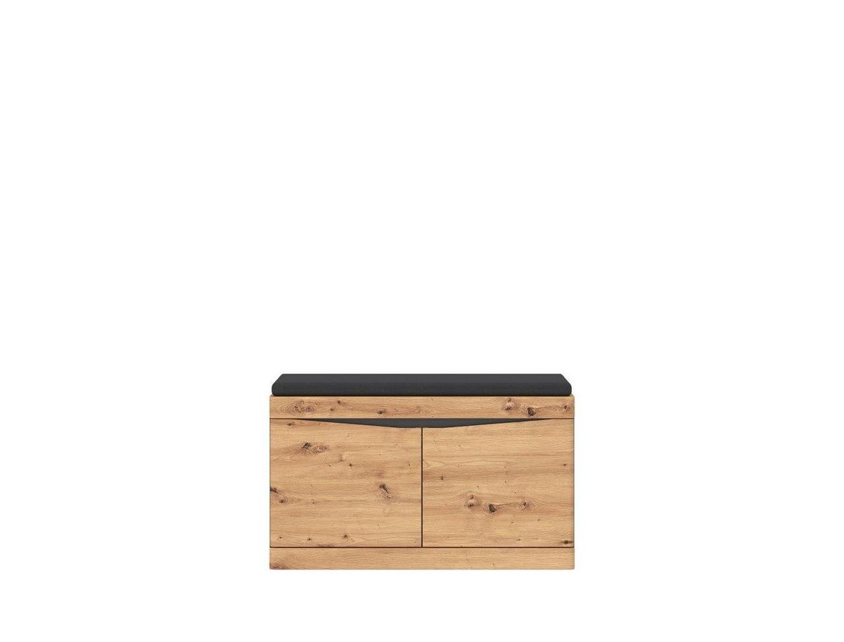 Klupa Za Predsoblje Turino - Moderno, drvni materijal/plastika (86/49/39,9cm) - Modern Living