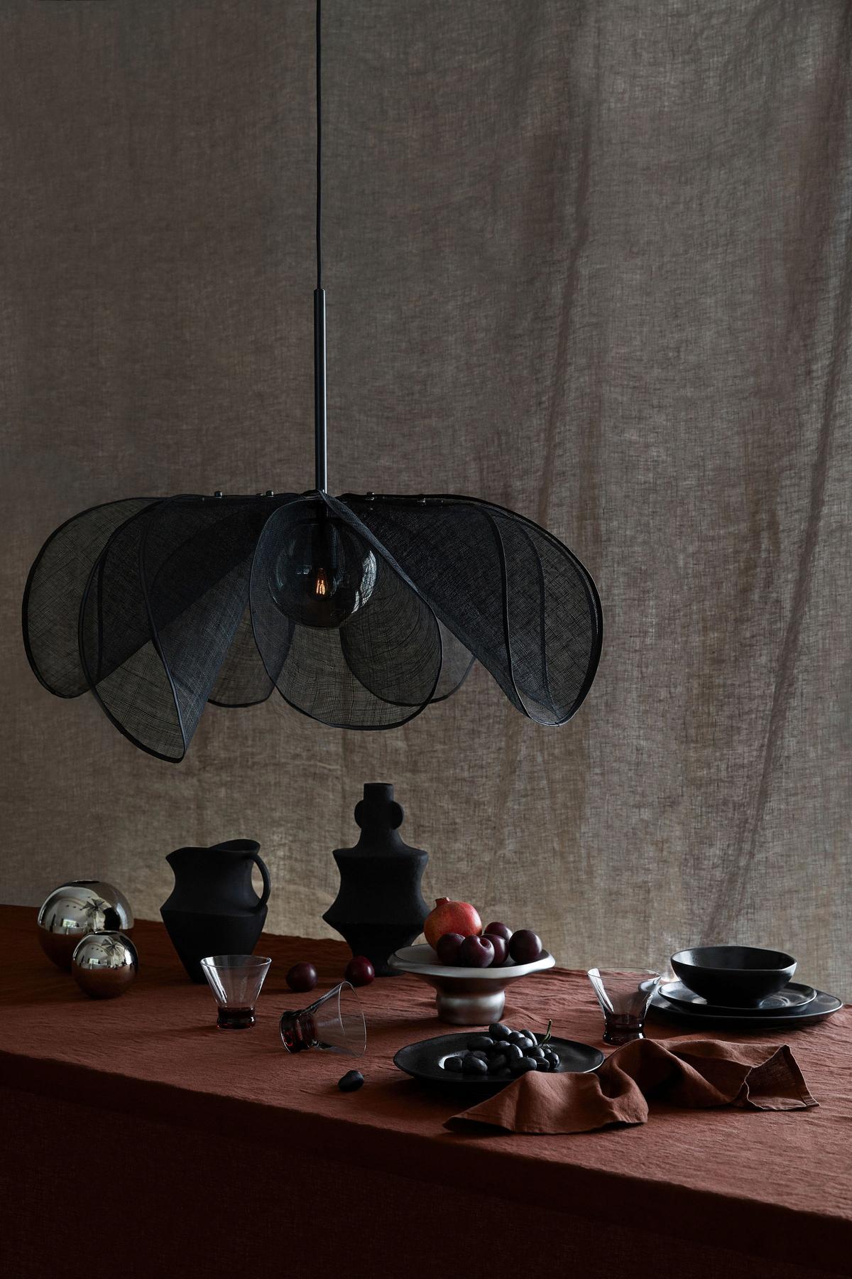 Pendelleuchte Styrka max. 40 Watt - Schwarz/Grau, Basics (75/75/60cm) - Markslöjd
