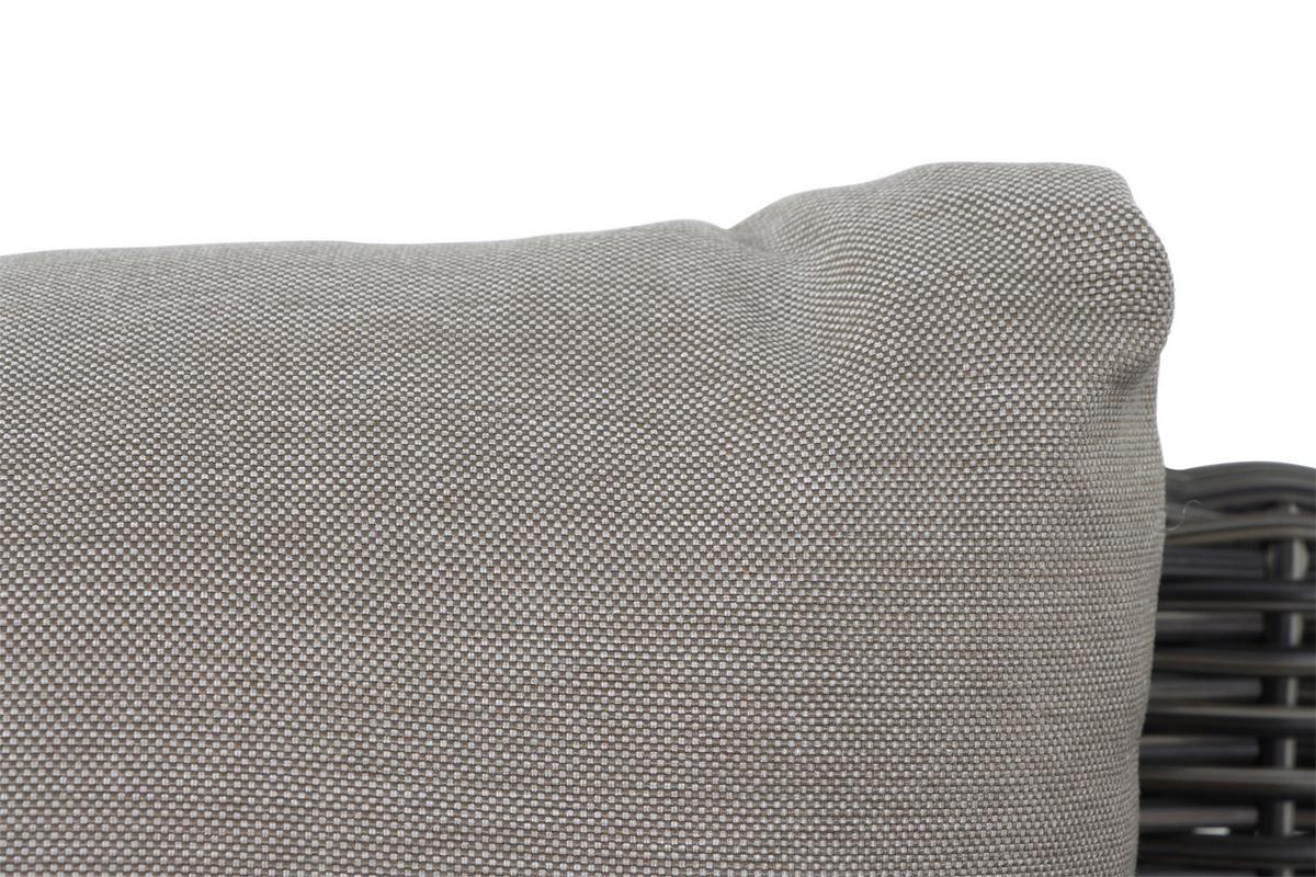 Loungegarnitur Corido 4-tlg. Grau - Grau, Basics, Keramik/Kunststoff (219/88/219cm) - Siena Garden