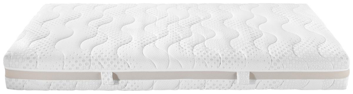 Taschenfederkernmatratze Trevi H3 ca. 200x200cm - Weiß, Textil (200/200cm) - Premium Living
