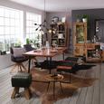 Beistelltisch in Naturfarben - Naturfarben, MODERN, Holz/Metall (40/38/40cm) - Modern Living Beistelltisch in Naturfarben - Naturfarben, MODERN, Holz/Metall (40/38/40cm) - Modern Living
