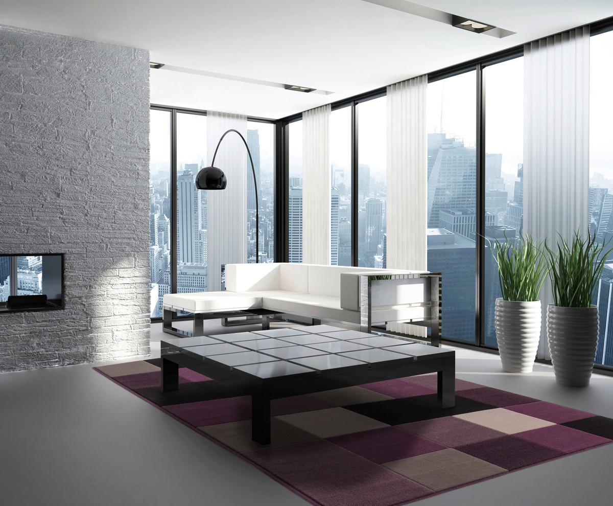 Läufer Sona 2034 Silber 80x150 - Multicolor, Basics, Textil (80/150cm) - Kayoom