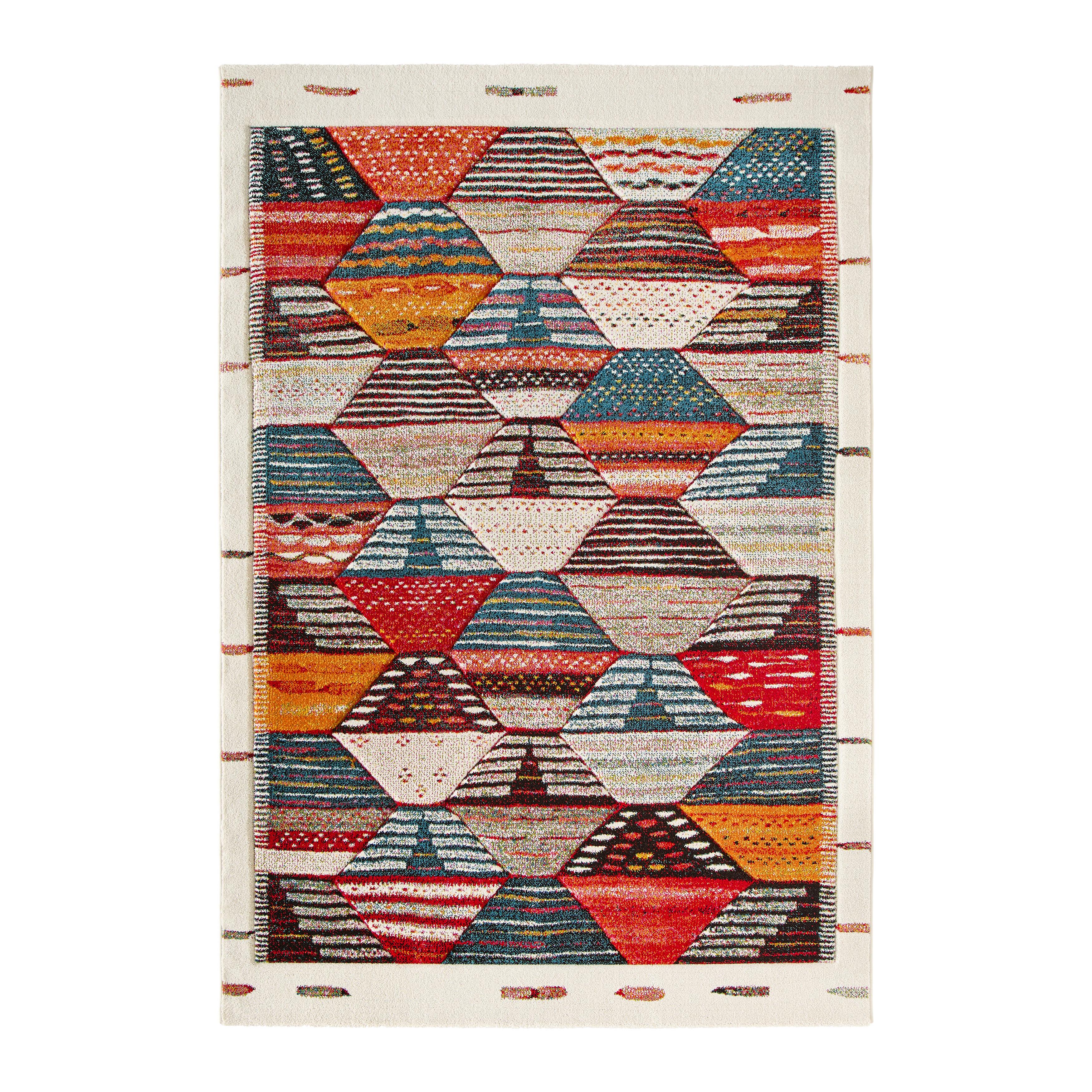 Webteppich Festival Multicolor ca. 160x230cm - Multicolor, KONVENTIONELL, Textil (160/230cm) - Mömax