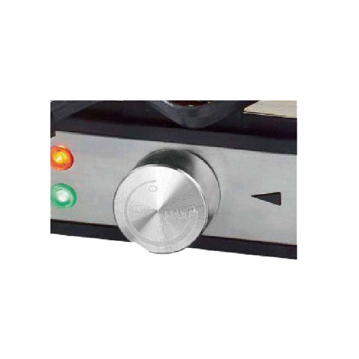 GRILL RACLETTE SILVA PK-R 088 RACLETTE GRILL - czarny, Basics, tworzywo sztuczne (44/12.5/24cm) - Silva Homeline