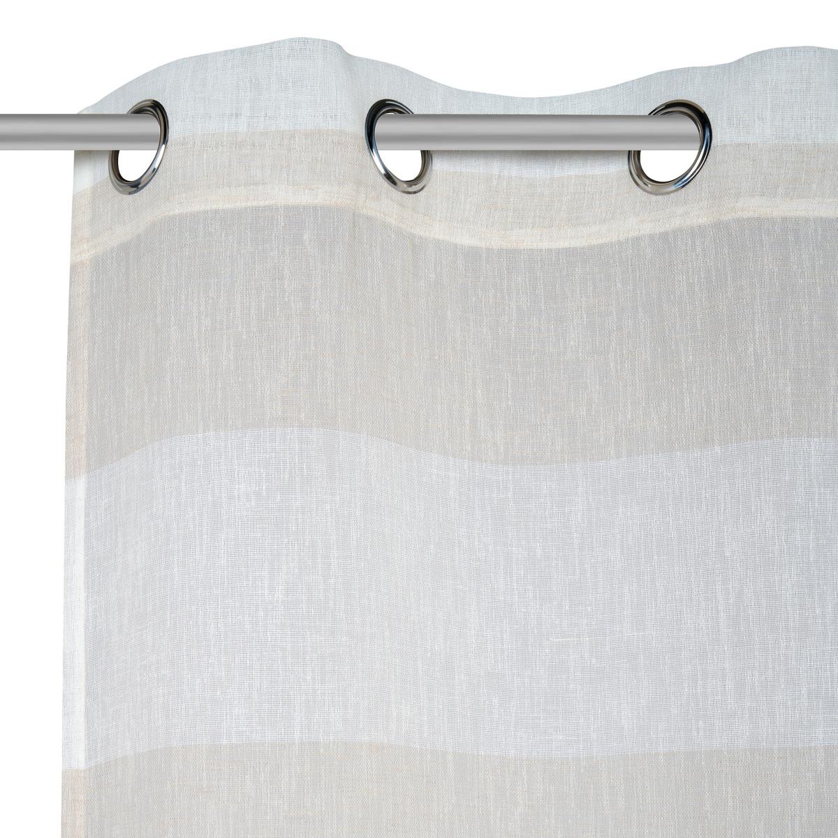 ZASŁONA NA PRZELOTKACH HENDRIK - beżowy, Design, tkanina (140/245cm) - Esposa