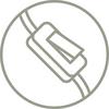 BORDSLAMPA ILKA - vit/kromfärg, Modern, metall/plast (27/12/35cm) - Mömax