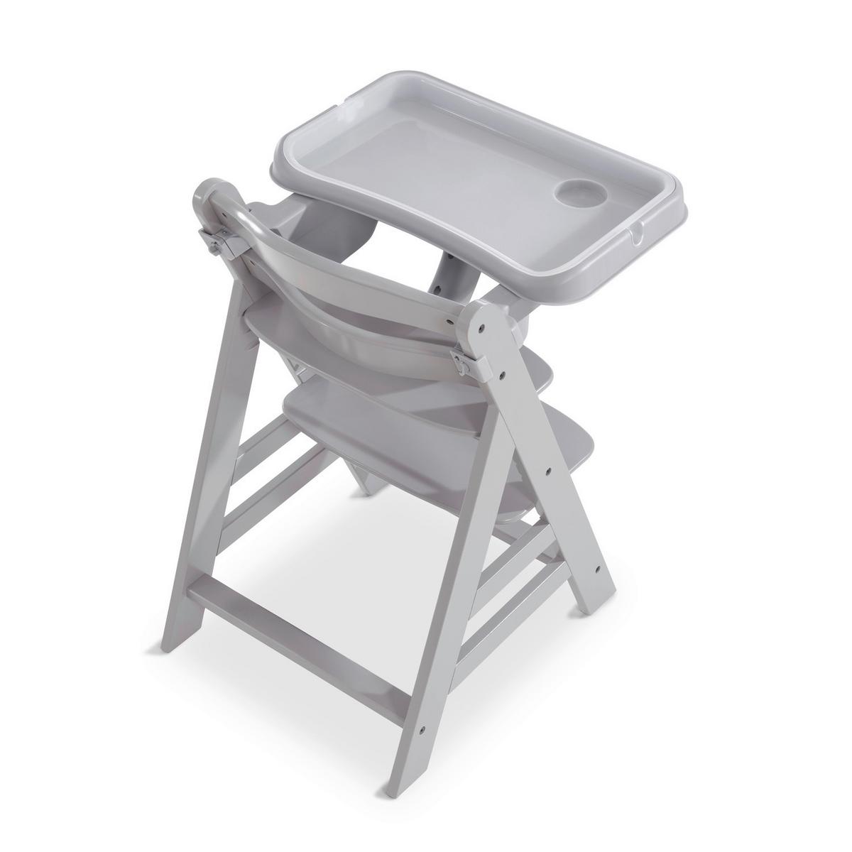 TACKA DO JEDZENIA I ZABAWY 661994 ALPHA TRAY - szary, Trend, tworzywo sztuczne (46/56,5/22,5cm) - Hauck
