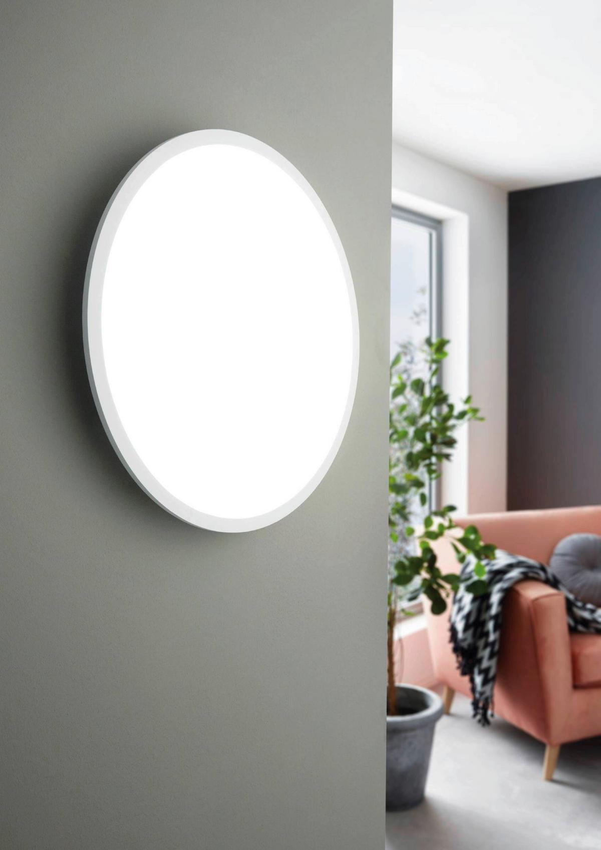 Led-paneel 98208* Sarsina-A - Weiss, Konventionell, Kunststoff/Metall (45/5cm) - Eglo