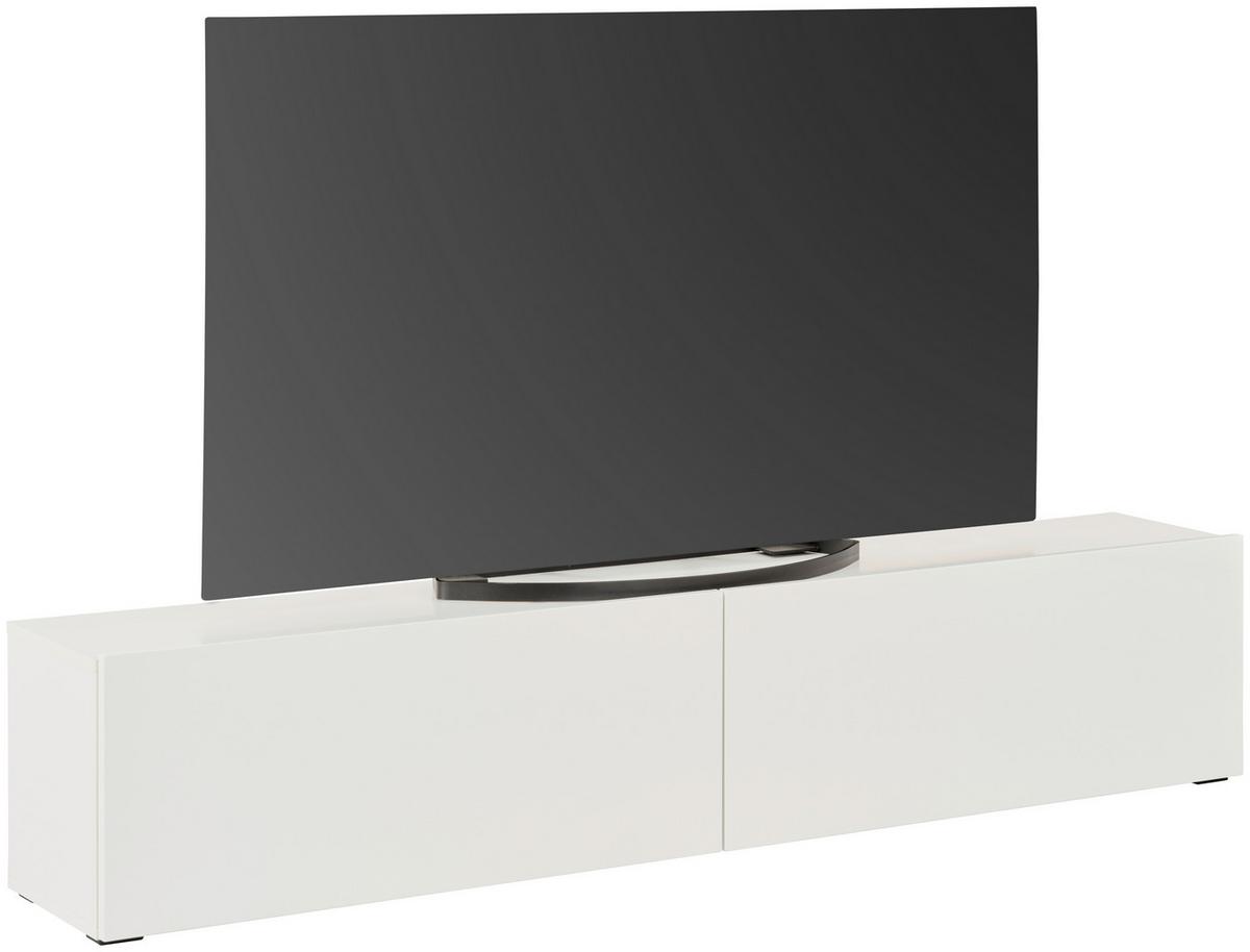 Tv Komoda Otis - bijela visoki sjaj, Moderno, drvni materijal/plastika (180/37/31,6cm) - Modern Living