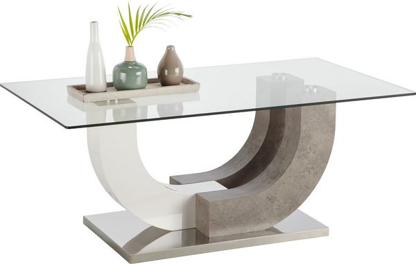 Couchtisch in Weiß und Grau online bestellen