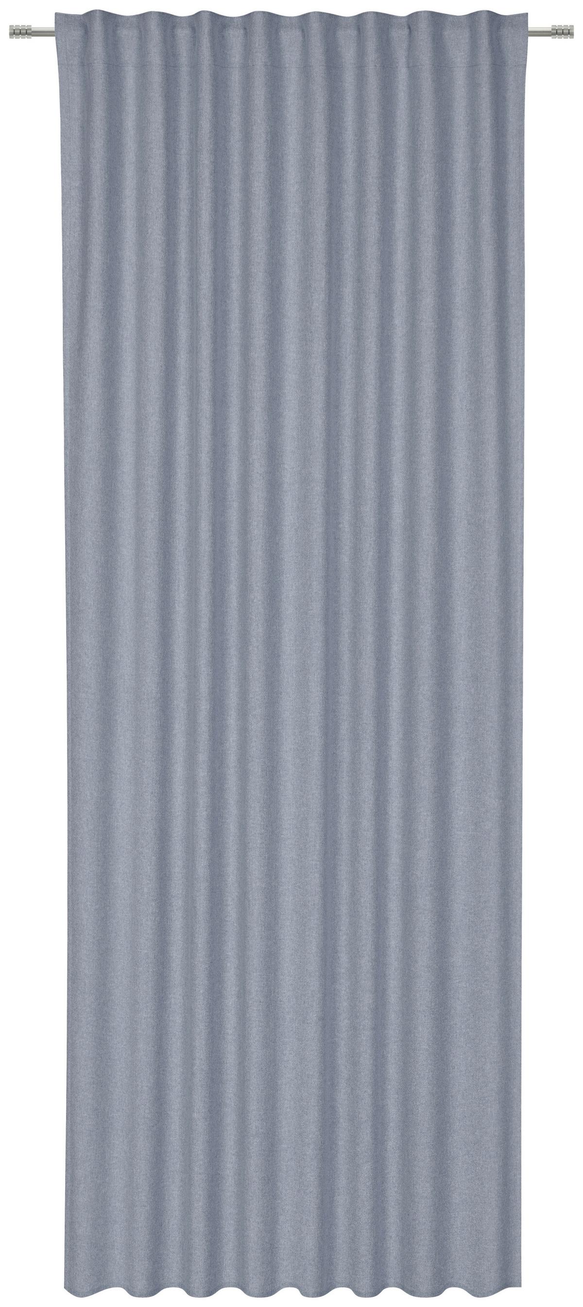 ZASŁONA ZACIEMNIAJĄCA LISANNE - pastelowy błękit, Basics, tkanina (135/245cm) - Esposa