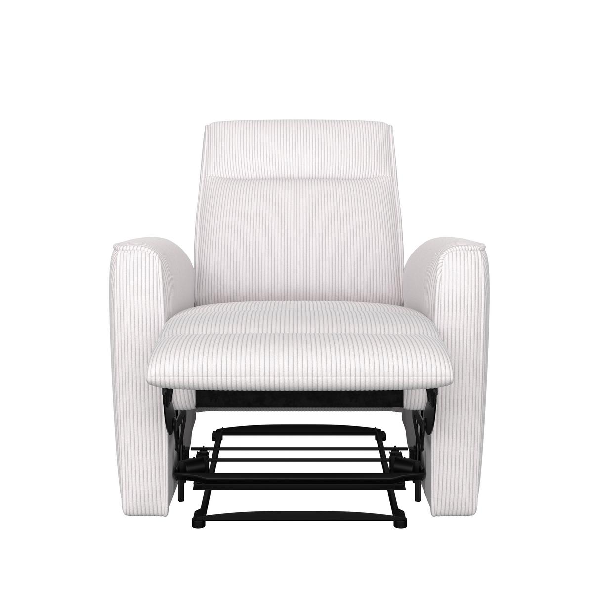 Fotoliu pentru televizor LEON - bej, Basics, plastic/lemn (80/102/96cm) - Ondega