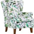Fotelj MAUI v zeleni in beli barvi - naravna/večbarvno, Trendi, tekstil (83/102/52/87cm) - Zandiara Fotelj MAUI v zeleni in beli barvi - naravna/večbarvno, Trendi, tekstil (83/102/52/87cm) - Zandiara
