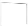 Passerpartout Elara Weiss - Weiss, Konventionell, Holzwerkstoff (278/214/23cm) - Premium Living