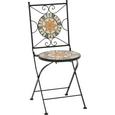 Gartenstuhl Luca - Multicolor, MODERN, Stein/Metall (38/92/46cm) - Bessagi Garden Gartenstuhl Luca - Multicolor, MODERN, Stein/Metall (38/92/46cm) - Bessagi Garden