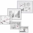 Bilderrahmen Mara 28,9x36,8cm - Silberfarben, Kunststoff (28,9/36,9/1,8cm) - Modern Living Bilderrahmen Mara 28,9x36,8cm - Silberfarben, Kunststoff (28,9/36,9/1,8cm) - Modern Living
