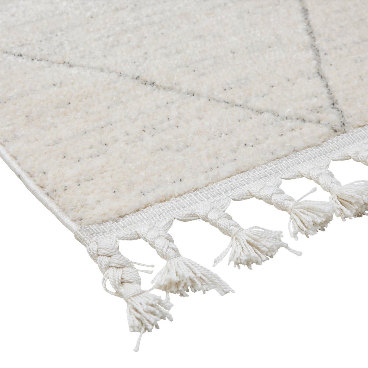 Szőtt Szőnyeg Adjer  80/15 - világosszürke/alabástromfehér, Modern, textil (80/150cm) - Mömax