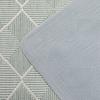 FLATVÄVD MATTA FJORA - grön, Modern, textil (80/250cm) - Mömax