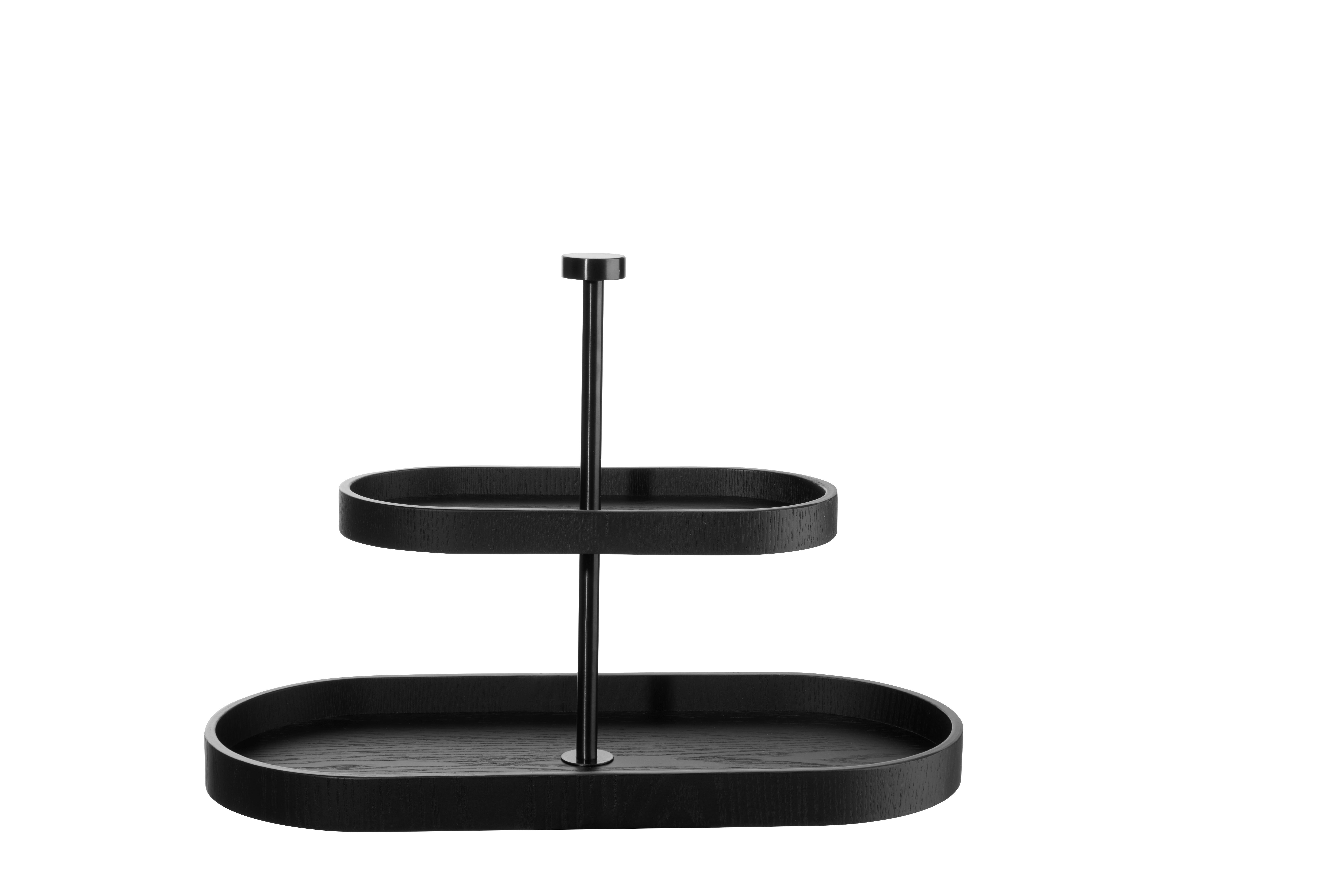 ETAŻERKA 53675970 - czarny, Konventionell (35,50/16,50/25cm) - ASA