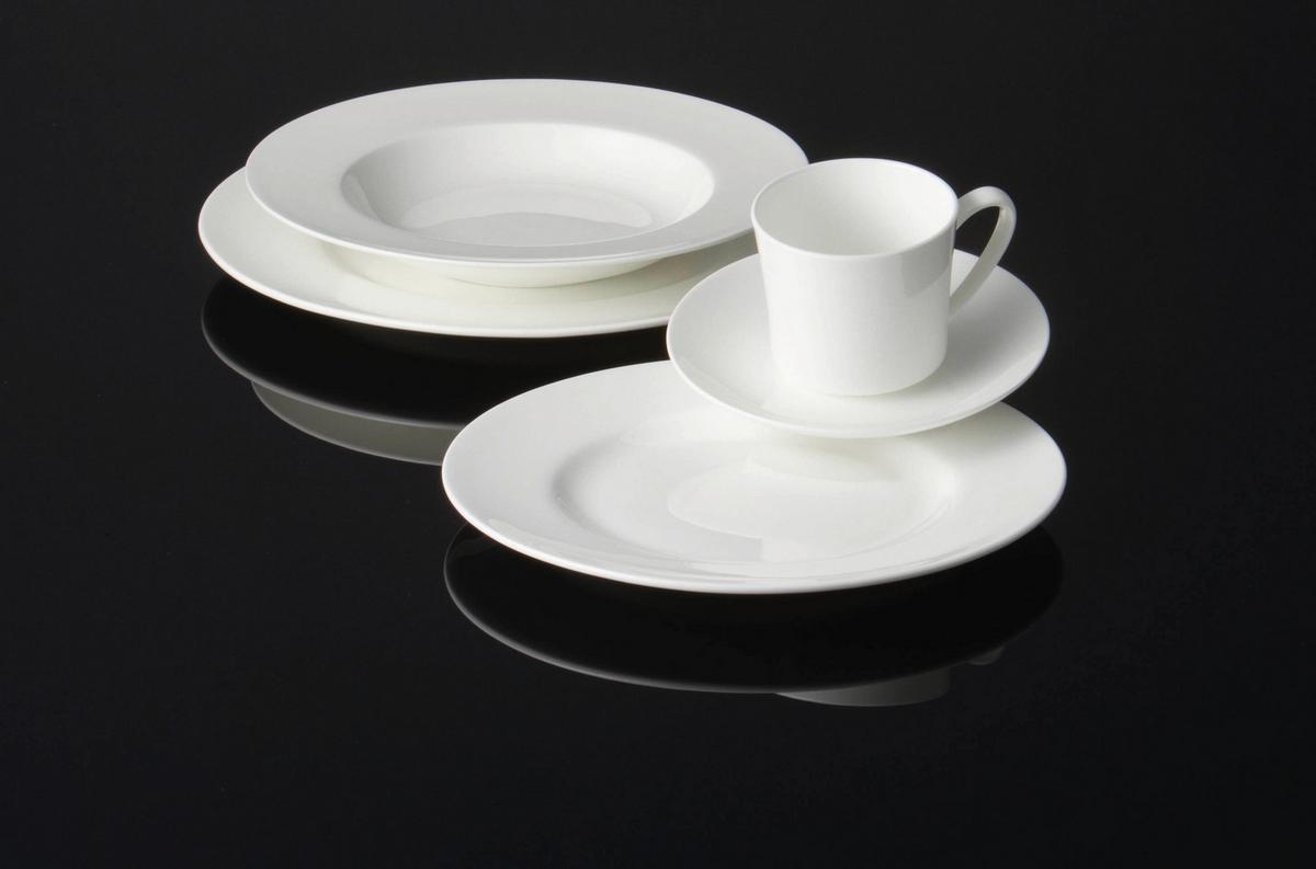 SERWIS OBIADOWO-ŚNIADANIOWY JADE ROSENTHAL - biały, Konventionell, ceramika (35/35/33cm) - Rosenthal