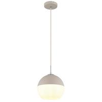 Svjetiljka Viseća 15999h1  Ragusa - bijela/boje pijeska, Design, staklo/metal (25/120cm) - Globo