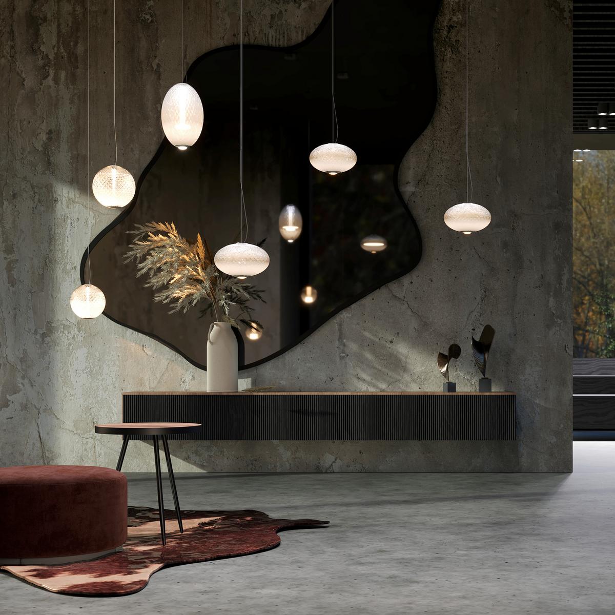 Pendelleuchte Mod397pl-L15ch2.7k - Chromfarben, Design, Metall (30/335cm) - MAYTONI