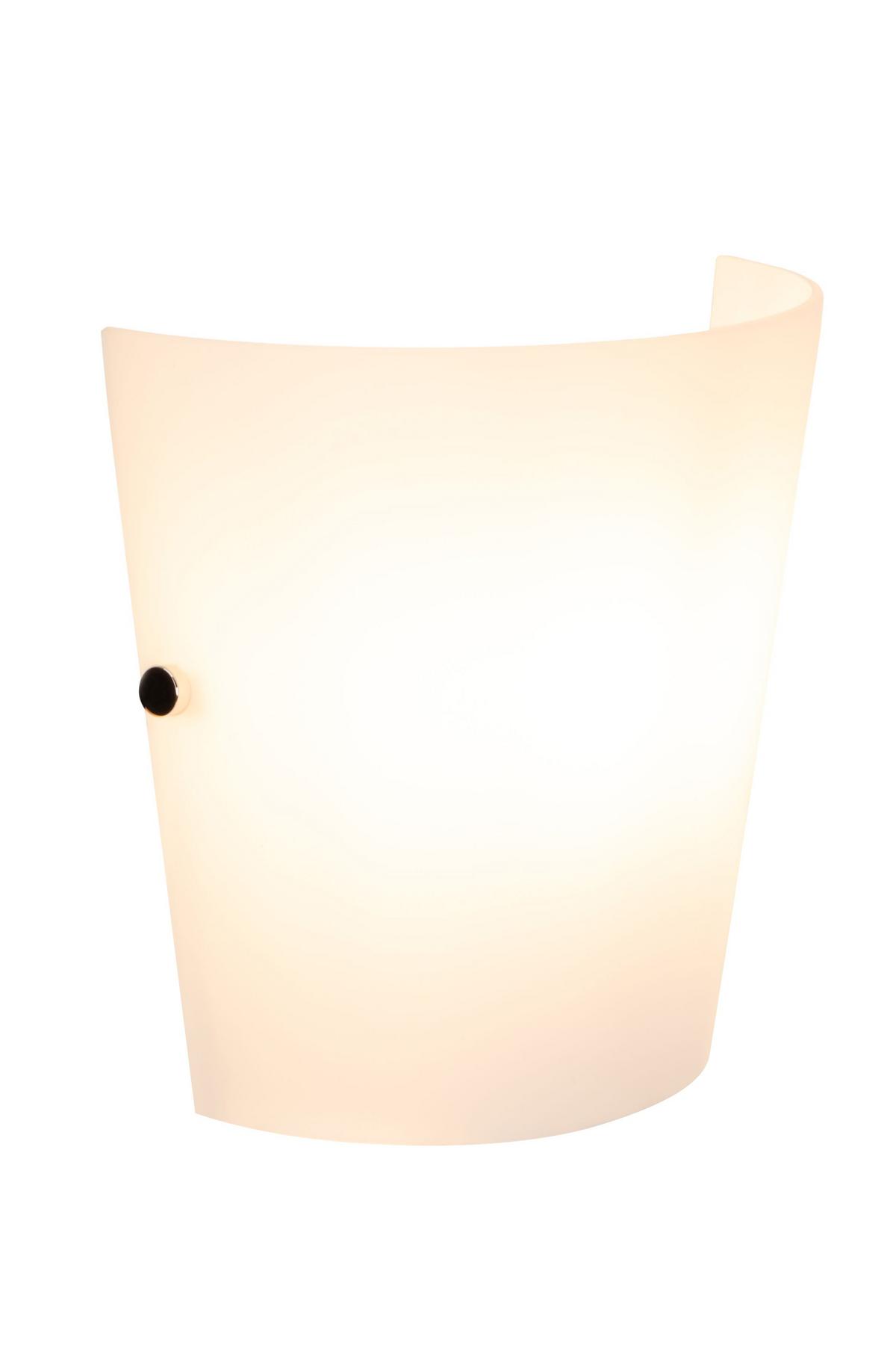 KINKIET PALMDALE - opal, Konventionell, metal/szkło (19,5/9,5/19,5cm) - Novel