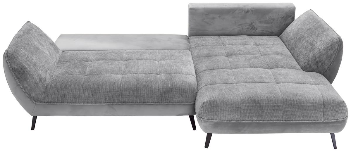 Kutna Garnitura Midway - siva/svijetlo siva, Moderno (282/92/187cm) - Modern Living
