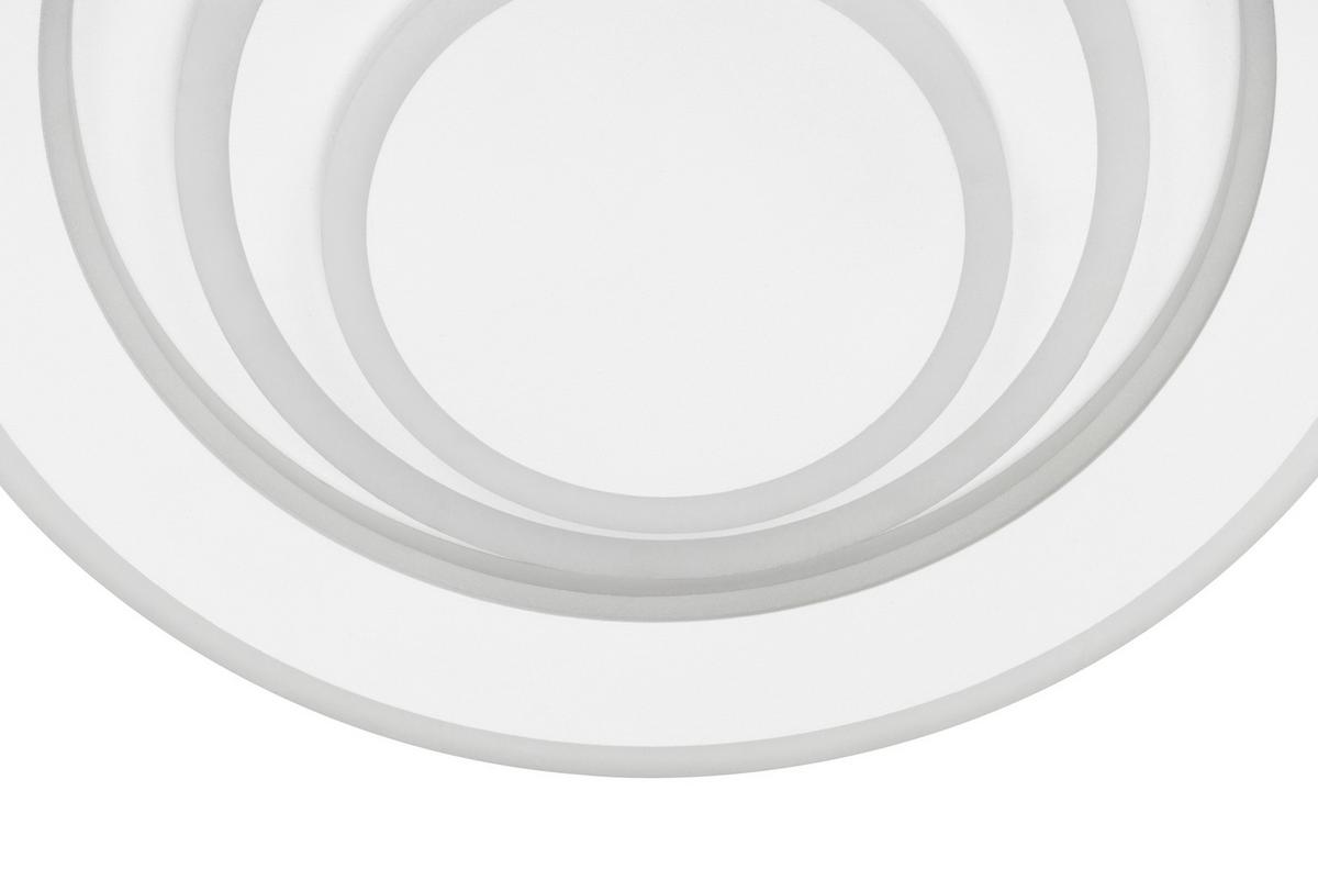 LAMPA SUFITOWA LED LEEDS *SBN* - biały, Basics, tworzywo sztuczne/metal (30/6,5cm) - Novel