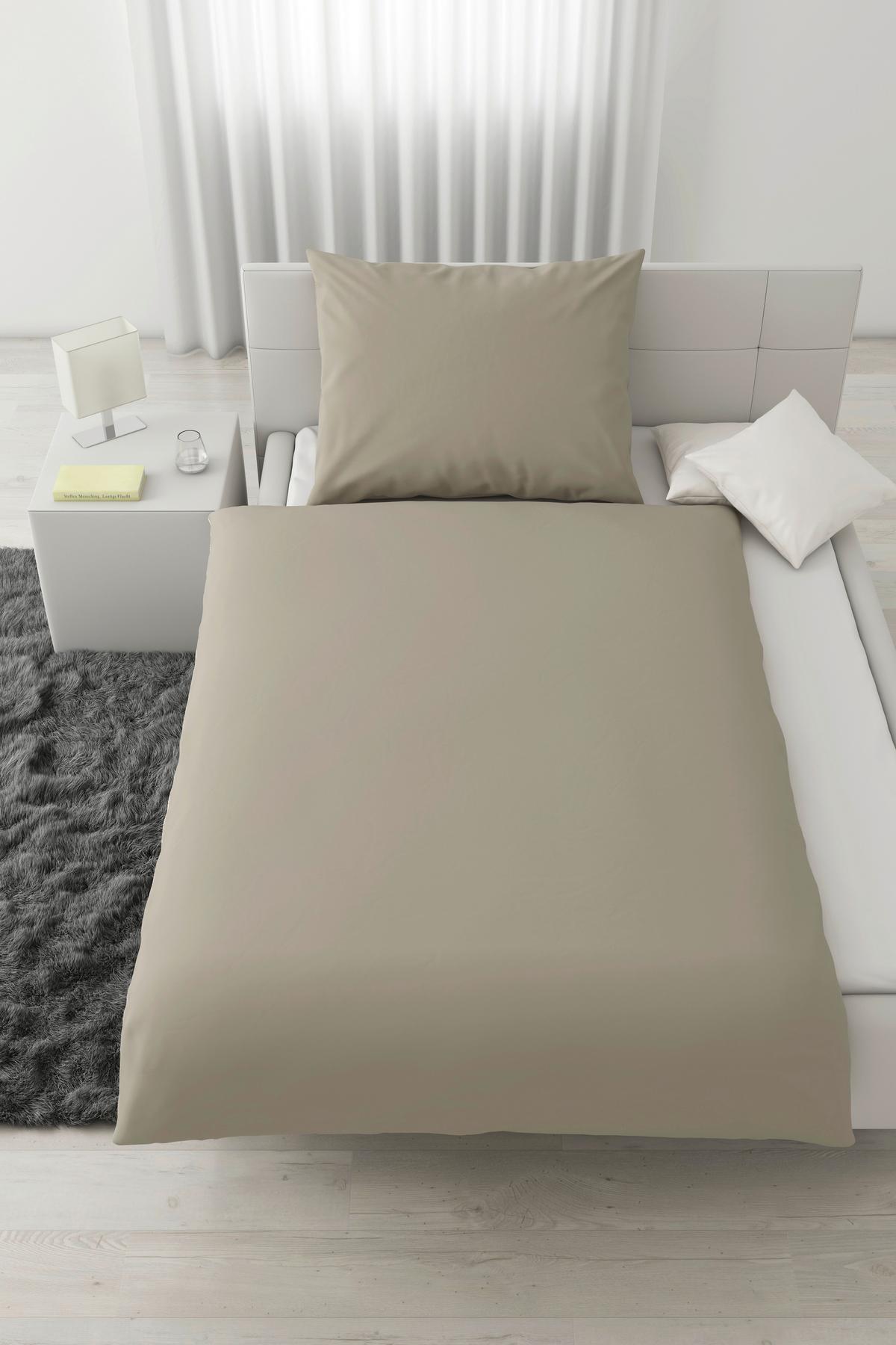 Posteljnina Stone Washed Uni, Naravna, 60/80, 140/200 - naravne barve, Romantika, tekstil (140/200cm) - Modern Living