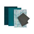 GESCHIRRTUCH-SET Lisa in Türkis, 4-teilig - Türkis, MODERN, Textil (50/70cm) - MÖMAX modern living