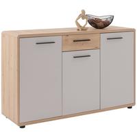Comodă FONTANA PLUS - cașmir/stejar Artisan, Modern, material pe bază de lemn (132/87/40cm) - Modern Living