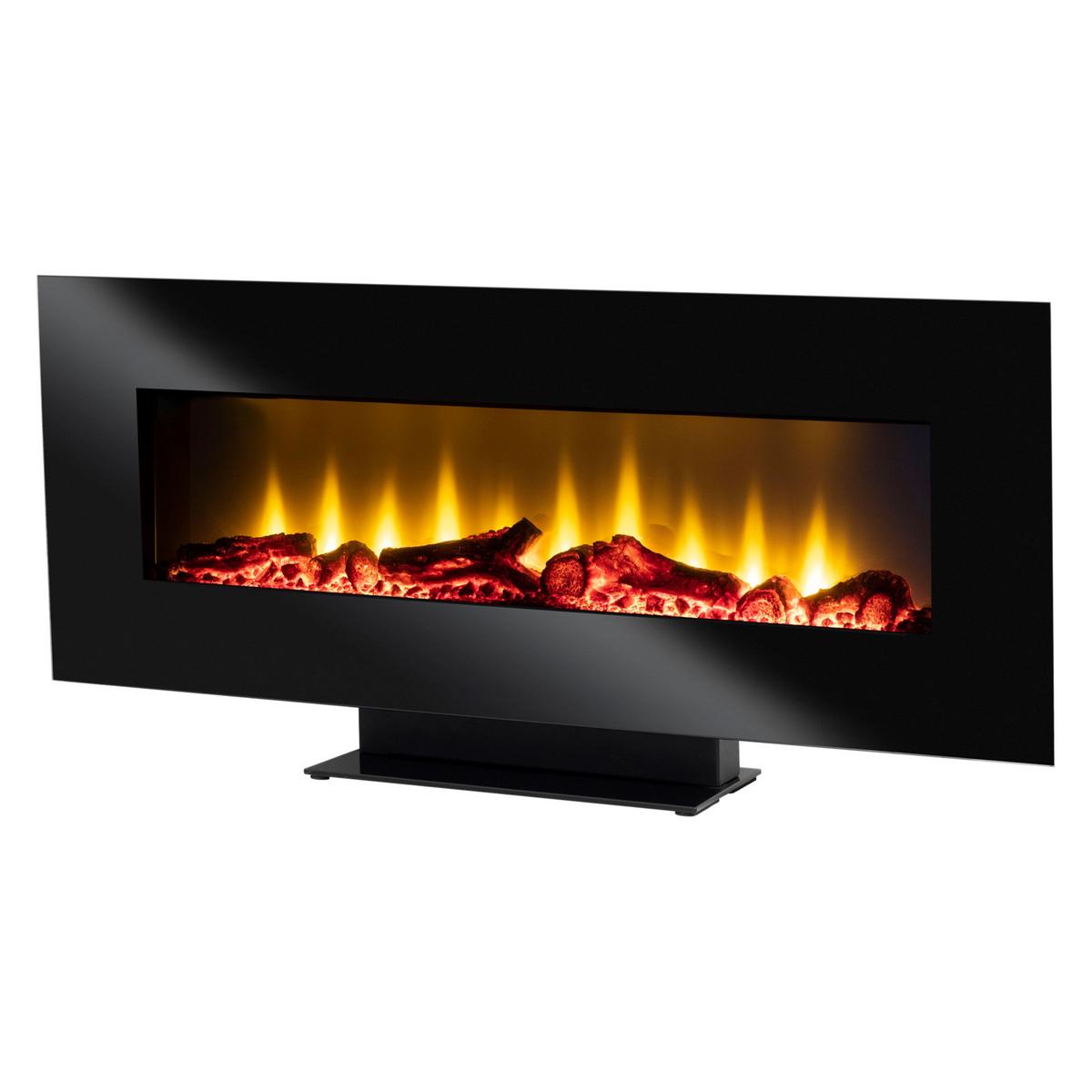 Elektromos Kandalló Fkk 24 - Basics, műanyag/Üveg (107/50/24cm)