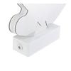 LAMPE DÉCORATIVE LED FRANI - couleur chromée/blanc, MODERN, matière synthétique (22/4,6/25,7cm) - Mömax