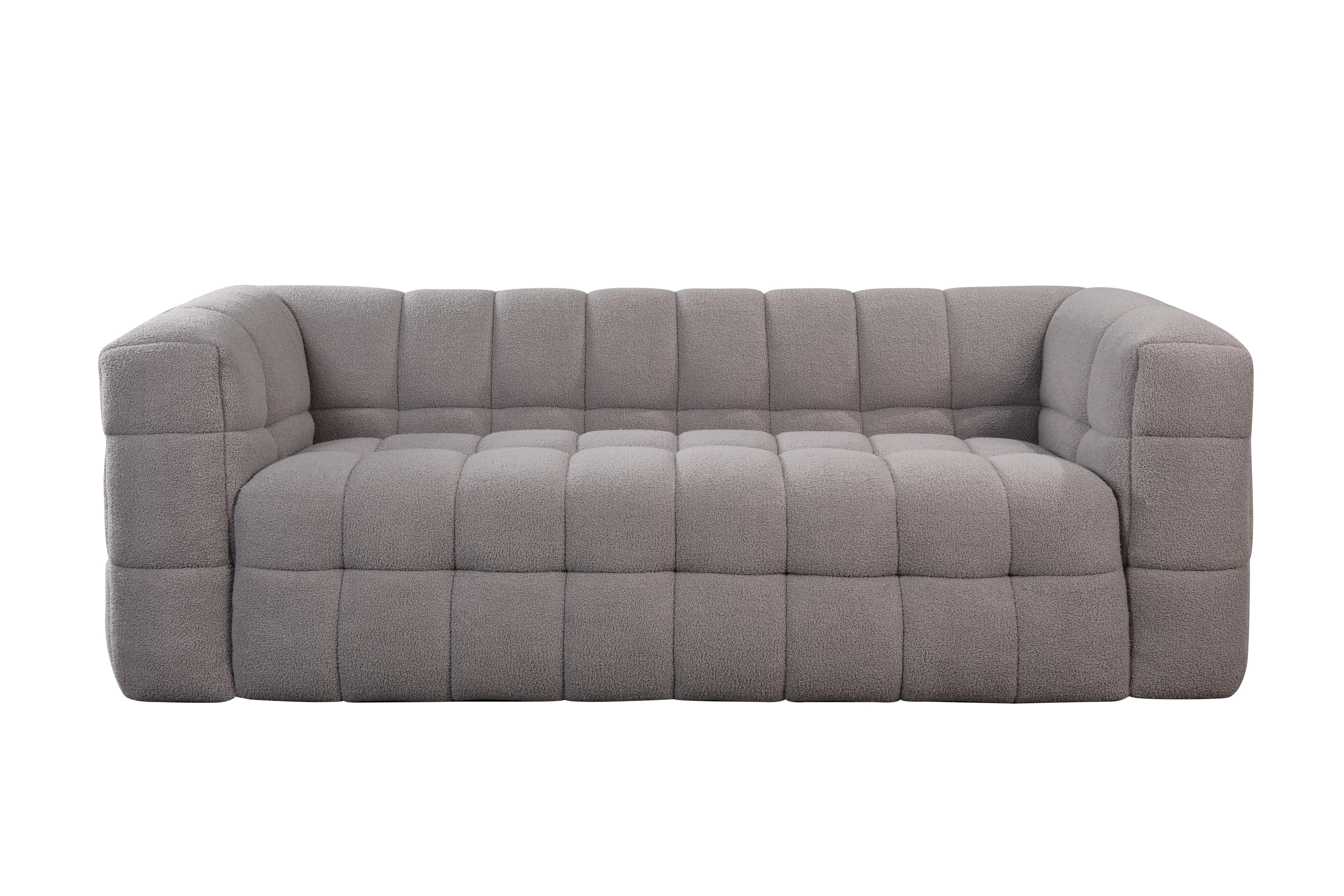 Sofa Cosy - cappuccino/smeđa, Moderno, drvo/tekstil (218/71/90cm) - Mömax
