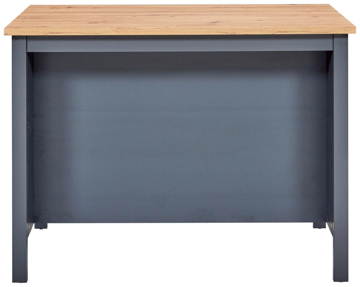 Kücheninsel Venet, Anthrazit/Artisan Eiche - Anthrazit/Eiche Artisan, MODERN, Holzwerkstoff (124/91,5/75cm) - Mömax