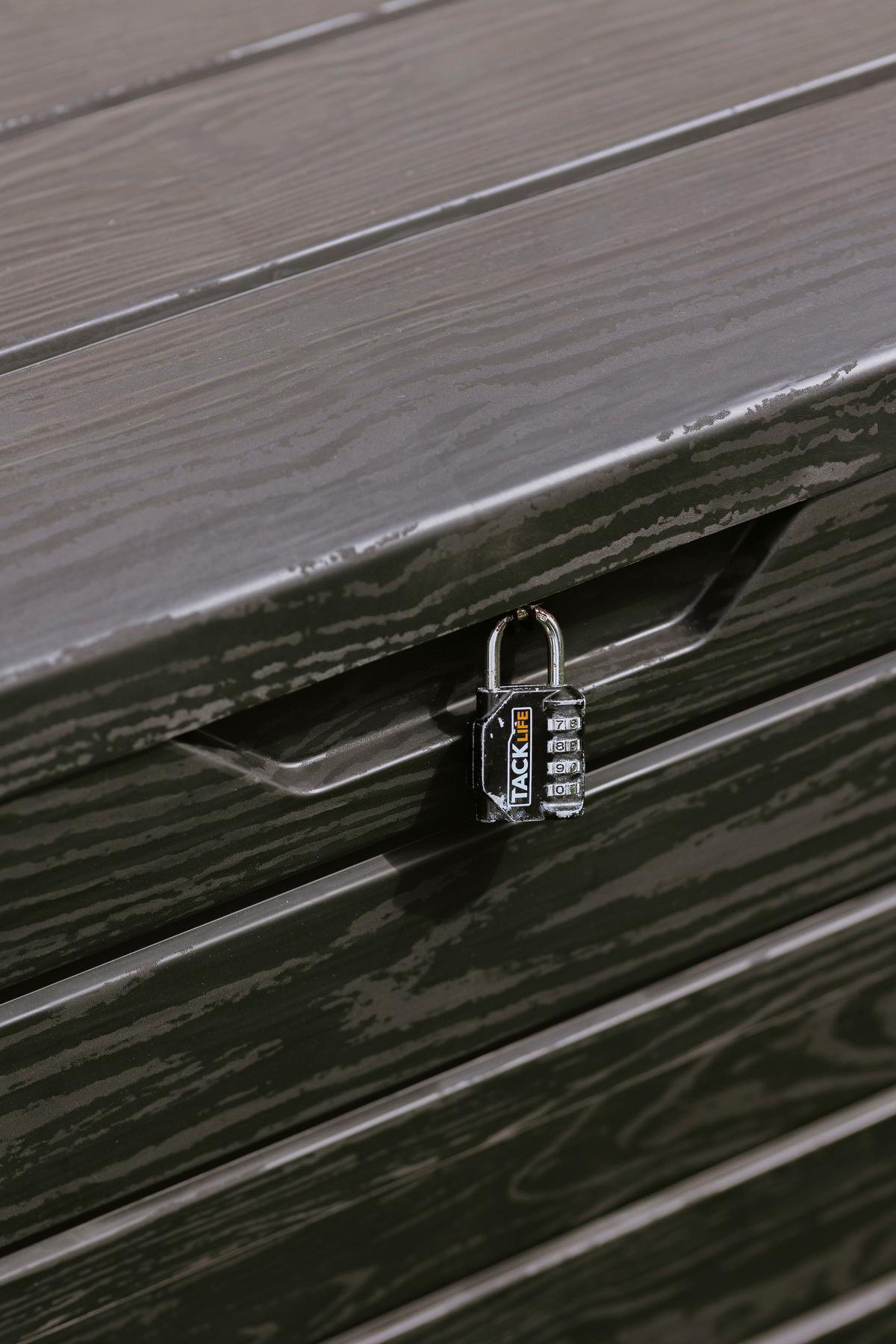 Kissenbox Dolomiti Anthrazit Kunststoff - Anthrazit, Basics, Kunststoff (146/85/82cm) - Mömax