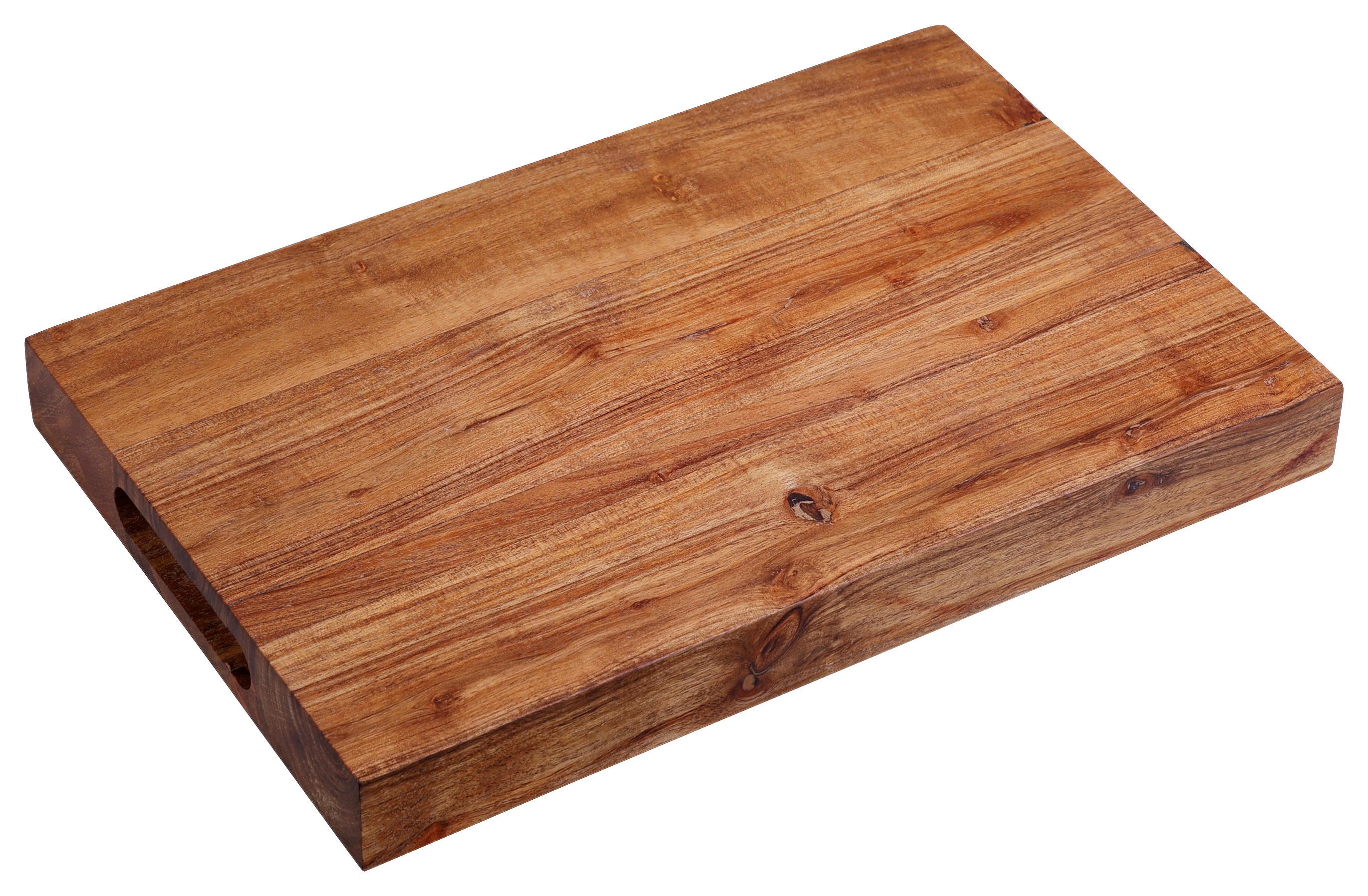 DESKA DO SERWOWANIA 29752 - kolor akacjowy, Basics, drewno (38.5/25/4cm) - Kesper