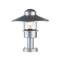 Talpas Lámpa Klampenborg-Ped-Sil - ezüstszínű, Konventionell, üveg/fém (27.5/31.8cm) - Elstead Lighting
