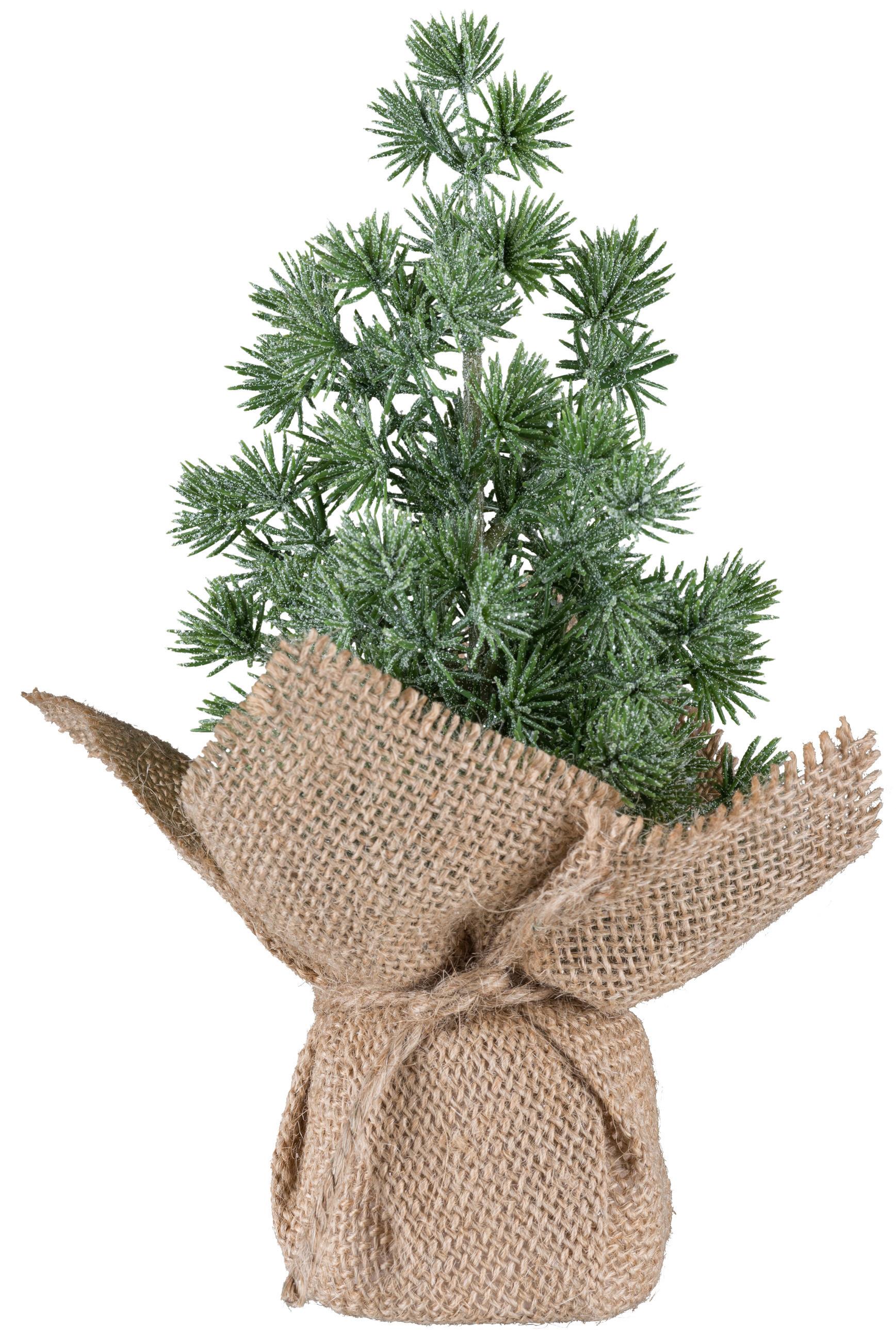 BILJKA UMJETNA WACHOLDERBÄUMCHEN - zelena/prirodne boje, Konvencionalno, plastika/prirodni materijali (21cm) - Modern Living