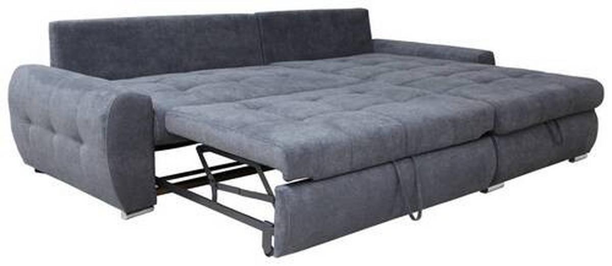 Coltar extensibil SOLAR - alb/gri, Design, textil (277/175cm) - Modern Living