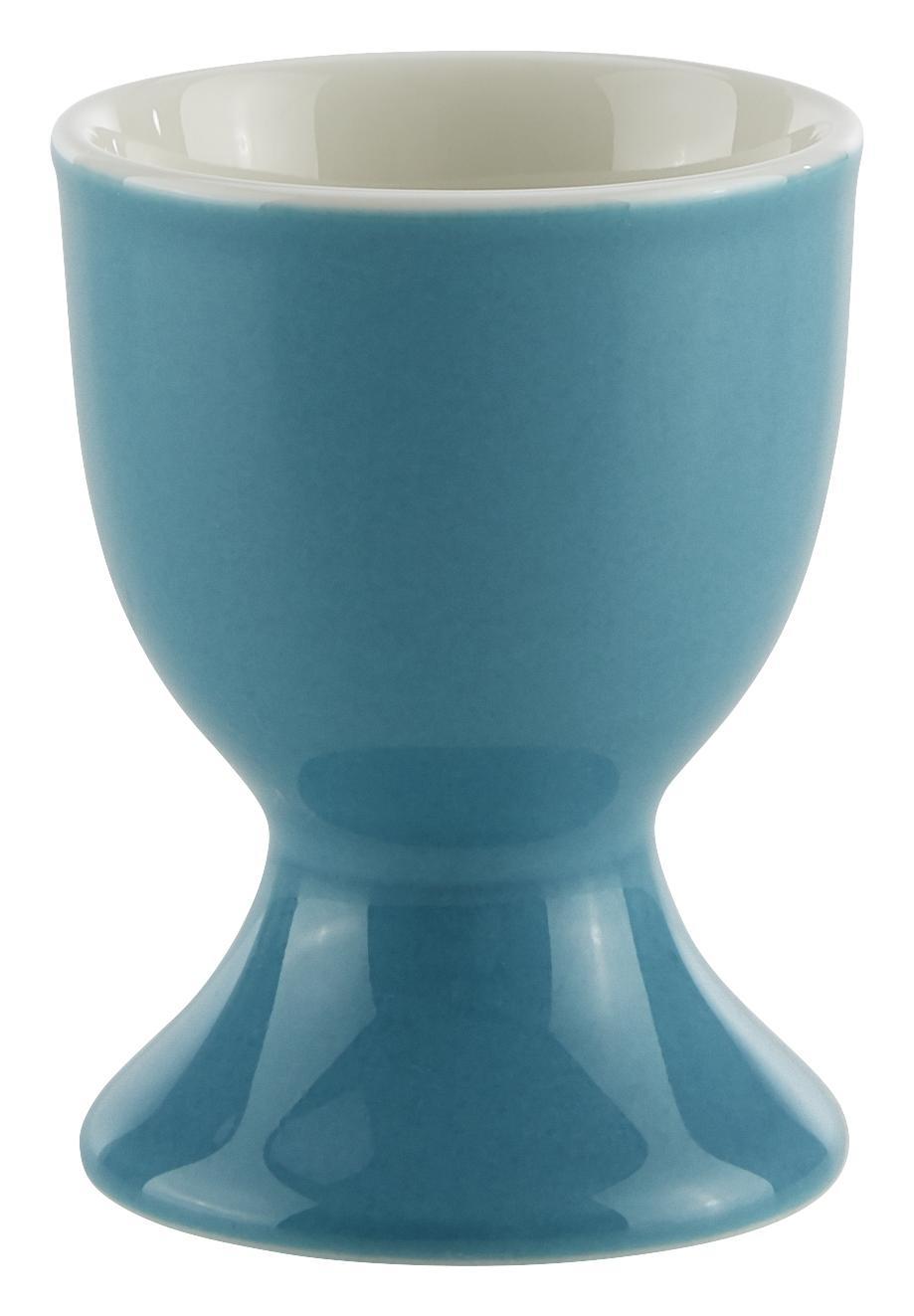 Eierbecher Sandy aus Keramik - Blau, KONVENTIONELL, Keramik (4,8/6,5cm) - Mömax modern living