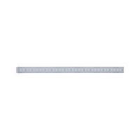 LED-Strip 70675 in Silberfarben max. 12 Watt - Silberfarben, Basics, Kunststoff (100,0cm) - Paulmann